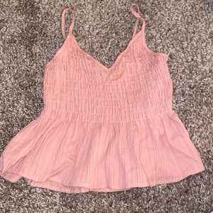 Really pretty pink spaghetti top